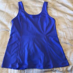 Sz 10 LuluLemon  Blue tank