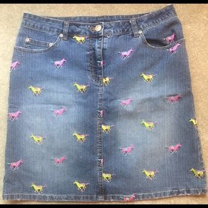 Lily Pulitzer Jean skirt