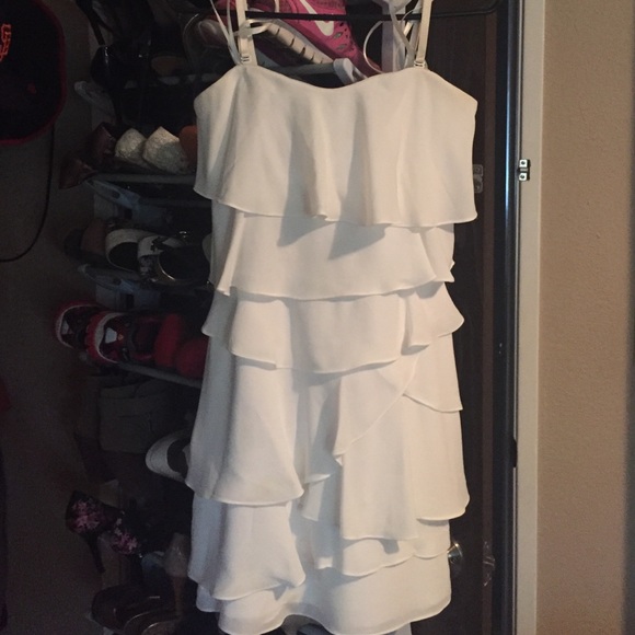 BCBG Little White Dress