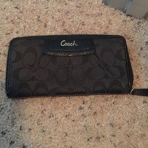 Black coach Wallet