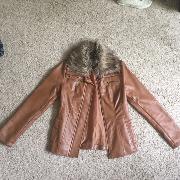 Leather jacket