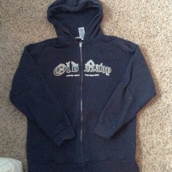 Old navy zip up sweatshirt very comfortable - Picture 1 of 2