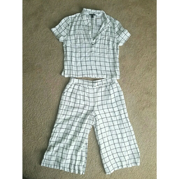 F21 Grid Print Co-ord - Picture 2 of 3