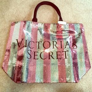 Victoria's Secret sequin bag!