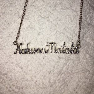 "Hakuna Matata" necklace