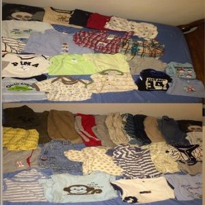 Lot of baby boy clothes 6 months