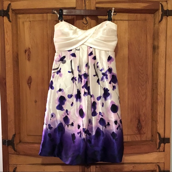 Silky Floral Dress