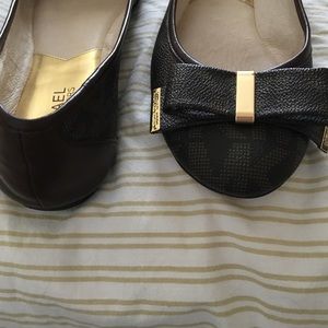 Michael Kors bow flats