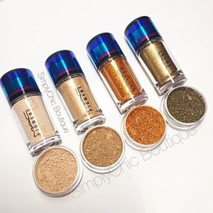 AUTH MAC Pigment Samples Lot of 4 Naked Bronze