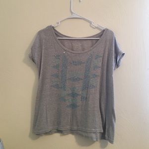 XS American Eagle boxy cotton t-shirt