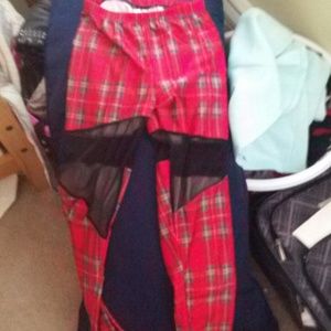 Spandex red pladform