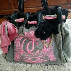Juicy Couture Velour bag!!