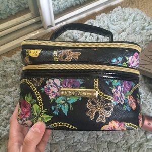 Betsey Johnson cosmetic/makeup bag