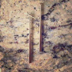 Gold plated earrings