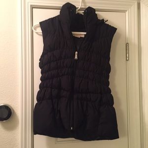 Michael Kors black puff vest