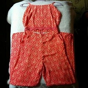 CROP TOP JUMPSUIT WITH POCKETS