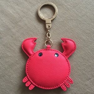 Rare Kate Spade crab keychain
