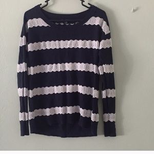 American Eagle Striped Sweater