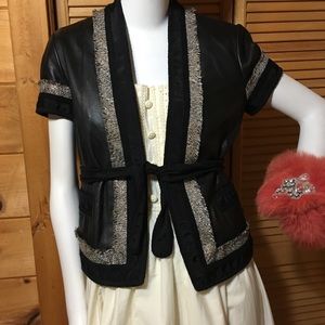 💥  Sale💥 Leather Jacket by BCBGMaxAzria