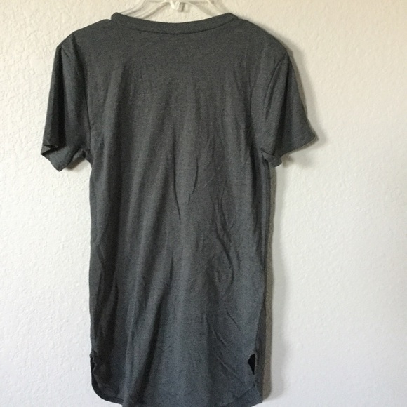 "Messy Hair Don't Care" long tee shirt - Picture 3 of 3