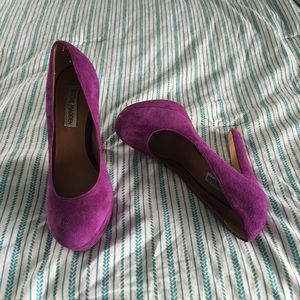 dusty blue steve madden heels