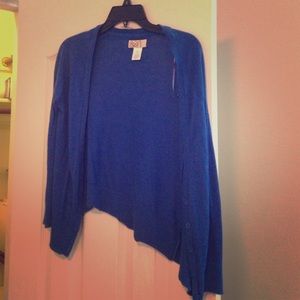 Blue lightweight cardigan