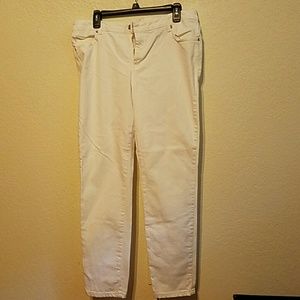 Michael Kors size 14 white denim jeans