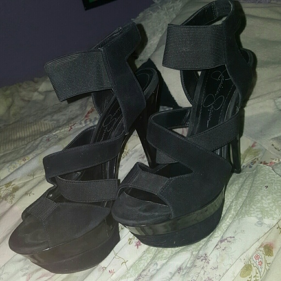 Jessica simpson suede heels