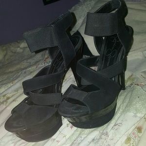 Jessica simpson suede heels
