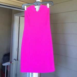 Hot pink Lulus mini dress