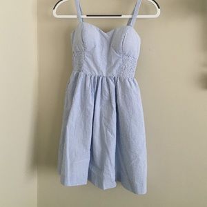 NWT Lilly Pulitzer blue seersucker dress!