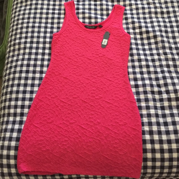 Glassons Pink mini bodycon dress