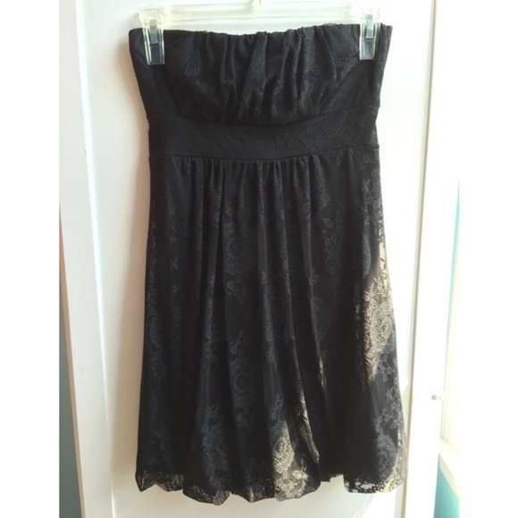 Strapless black dress - Picture 1 of 1