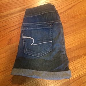 American eagle jean shorts