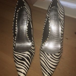 Zebra Print Heels