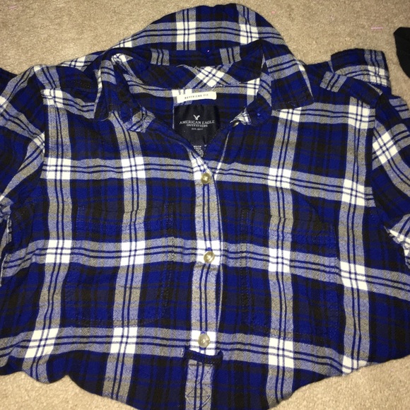 Boyfriend Fit, AE flannel