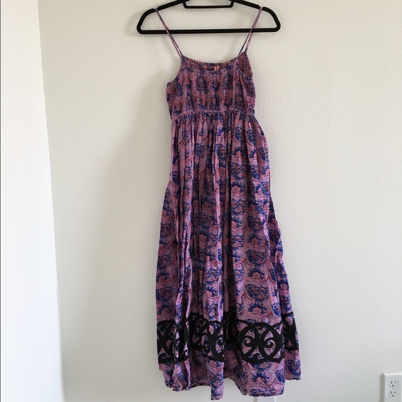 Free people floral maxi 🌷🌸🌷