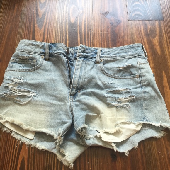 American eagle jean shorts