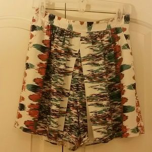 Tibi silk istanbul shorts