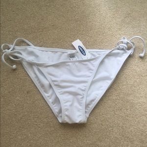 NWT white swim bottoms!