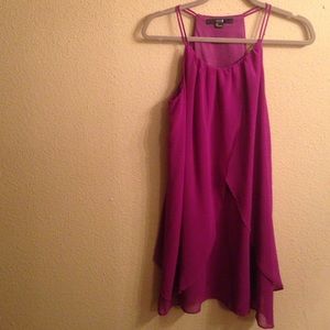 GOODWILL TOMORROW- vibrant purple party dress