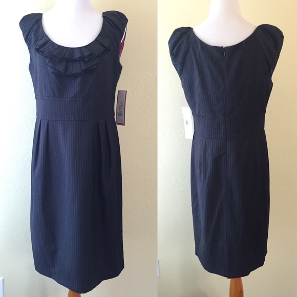 Eliza J Dresses & Skirts - NWT Eliza J Dress Career Size 12 Stripe Grey/black