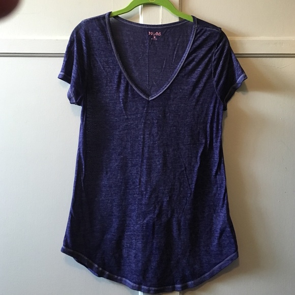 Violet Burnout V-neck