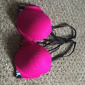 Strappy 32D bra pink by Victoria's Secret