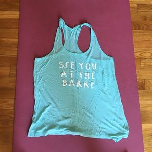 "See you at the Barre" Tank top