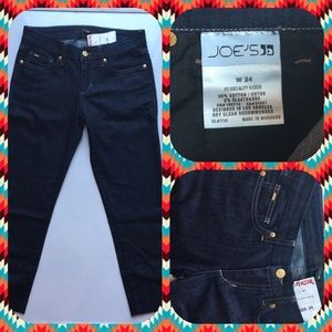 🆕 NWT Joes Jeans! Dark Blue with Gold Accents