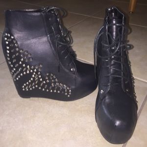 Black booties