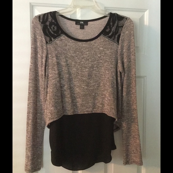 I.N. Two-layer Sweater