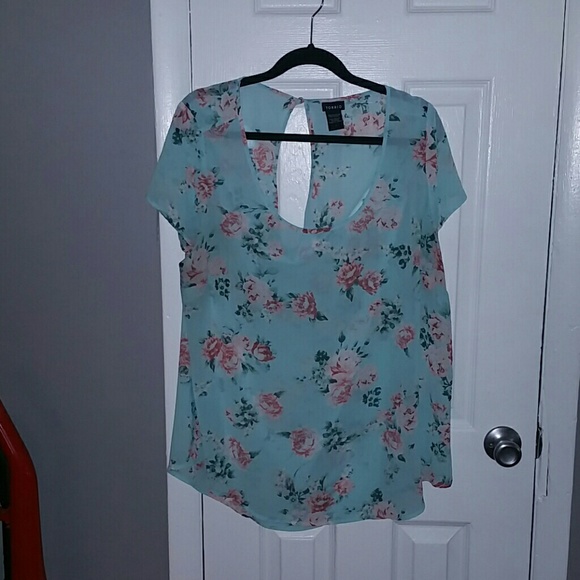 Torrid sheer blouse