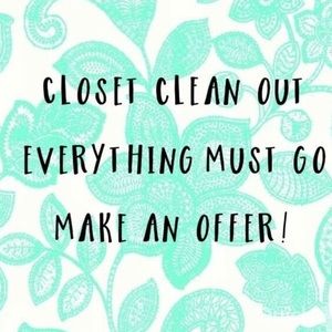 EVERYTHING MUST GO!
